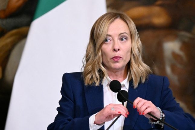 Italy's Meloni breaks silence on youth wing's fascist comments