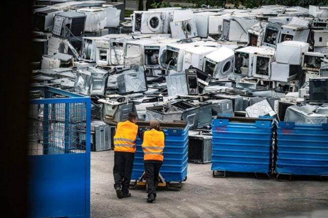 Where can I dispose my old electronics in Germany?