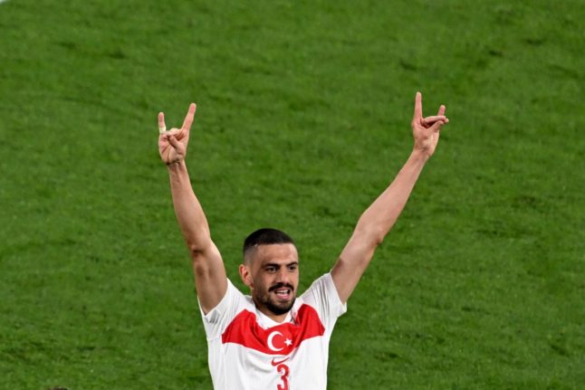 Turkish footballer Merih Demiral