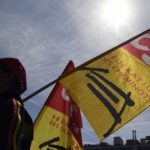 French rail union calls for demonstrations in favour of leftist government