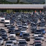 French motorway staff on strike for first holiday weekend of summer