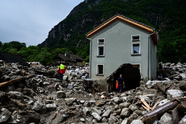 Are homes in Switzerland insured against floods and landslides?