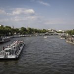 French sports minister swims in the Seine in boost for Olympics organisers