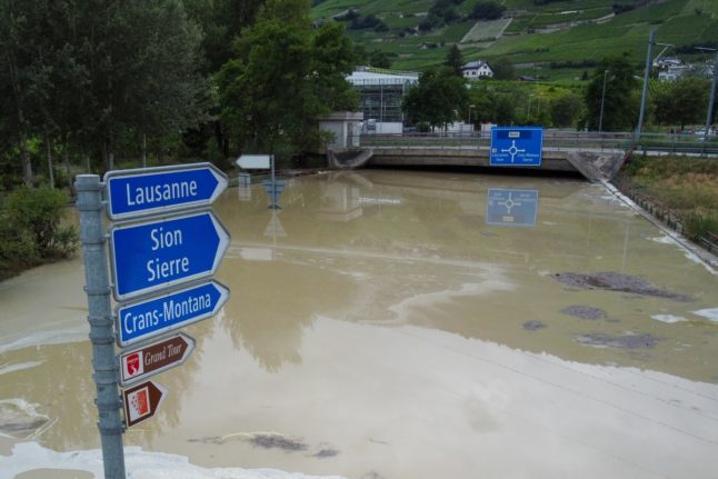 LATEST: More Swiss roads closed due to landslides and flooding