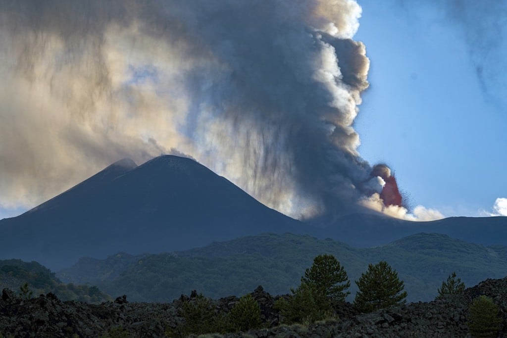 IN PICTURES: Mount Etna spews lava and rains ash in latest eruption