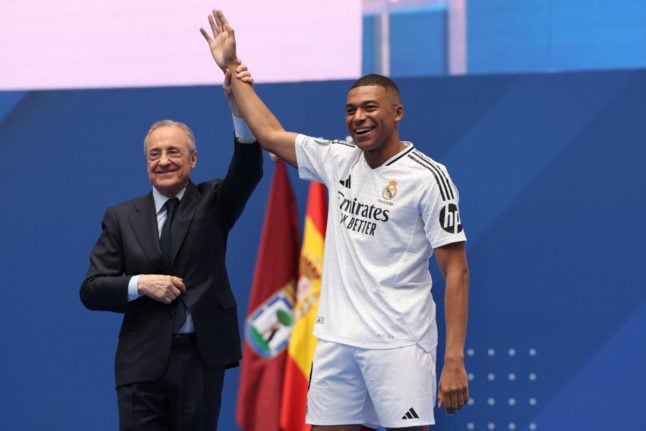 'I'll give my life for this club': Real Madrid finally unveil Mbappé