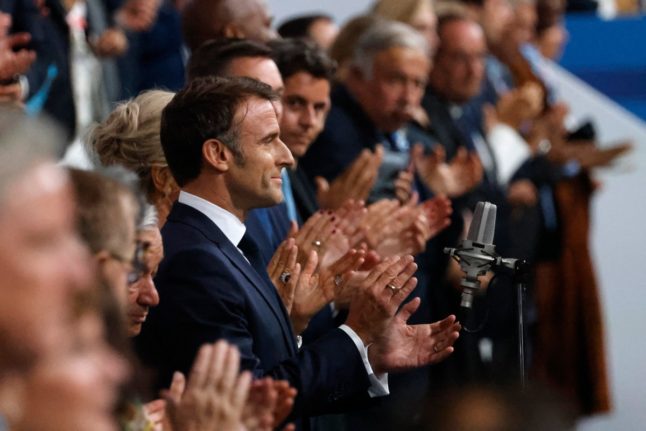 Macron says Olympic opening ceremony made France ‘extremely proud’