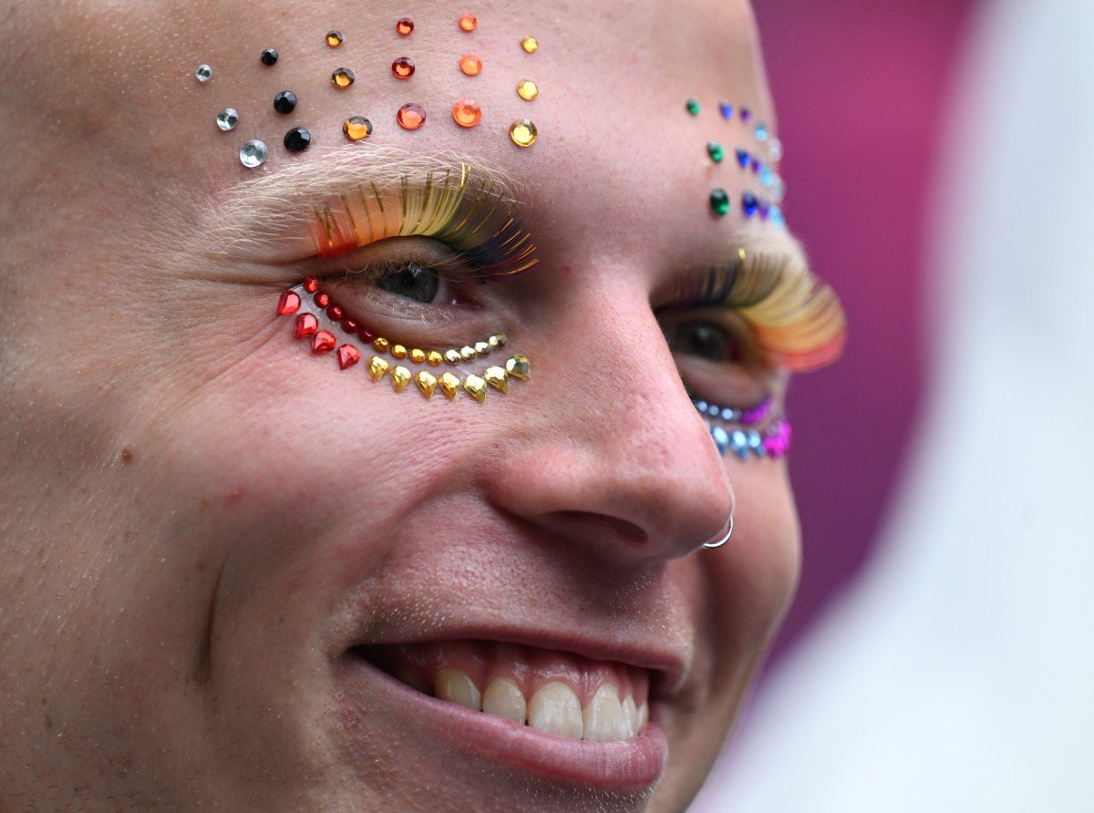 In pictures: Berlin’s CSD pride parade brings colour to a rainy day