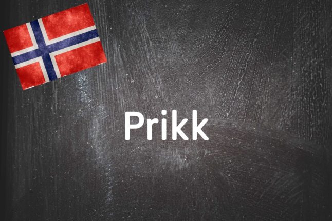 Norwegian word of the day: Prikk