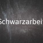 German Word of the Day: Schwarzarbeit