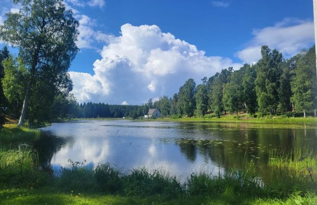 Reader photo of the week: Summer at a historic Västernorrland ironworks