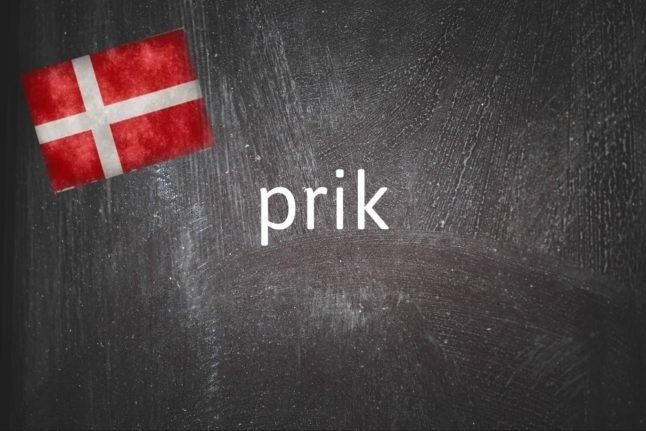Danish word of the day: Prik