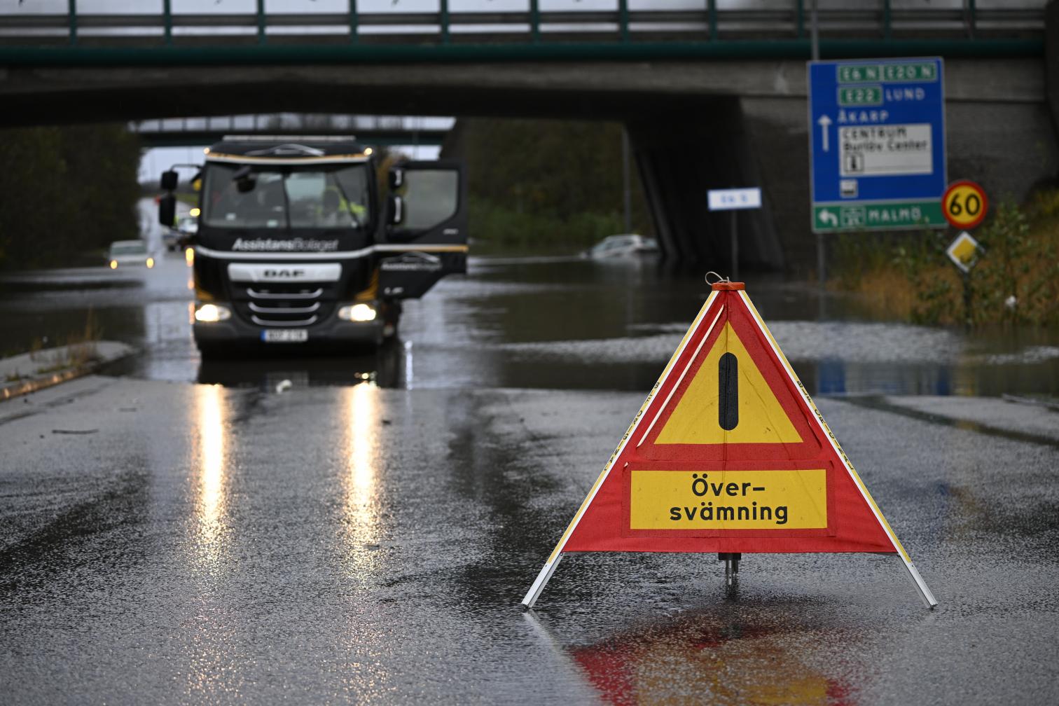 
            Torrential rain warning issued for southern Sweden on Wednesday
        