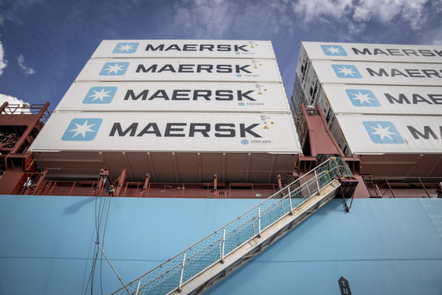 Denmark's Maersk ups profit target by $2bn on Red Sea shipping woes