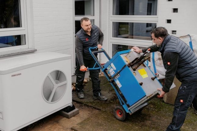 heat pump installation