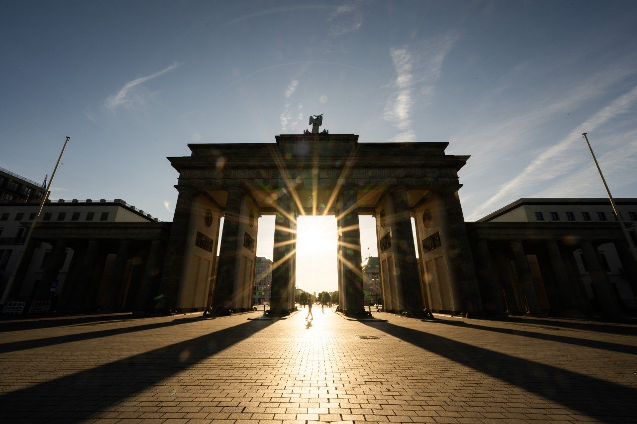 Brandenburg Gate sunrise