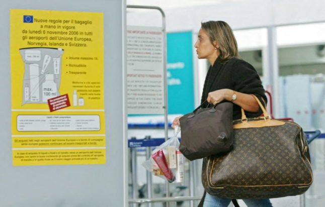 What return of liquid limits at airports means for travel in Spain