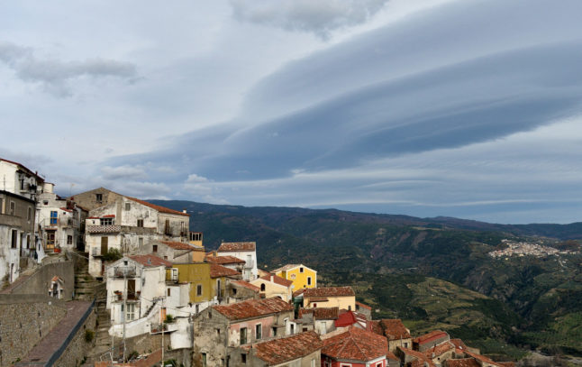 File photo of the village of Sellia, in Italy's southern Calabria region