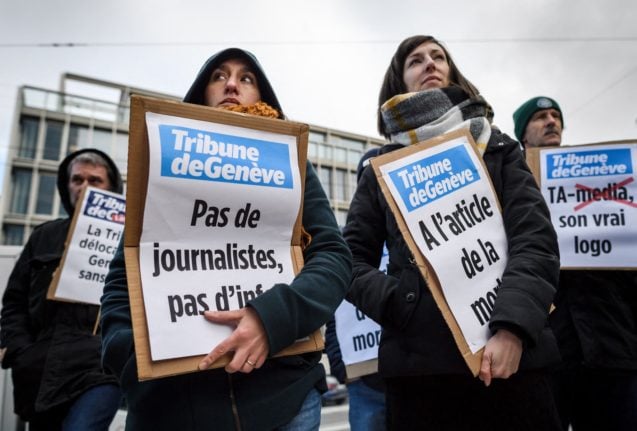 Concerns for Swiss media after newspaper group cuts hundreds of jobs