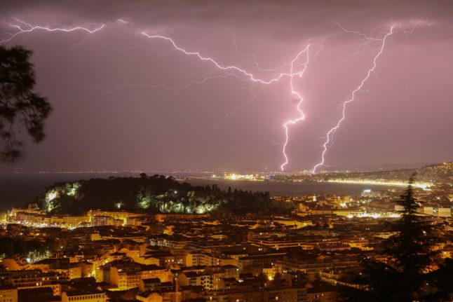 Weather warning issued in France for heavy storms on Saturday