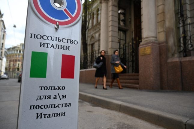 Italy defends media 'independence' after Moscow envoy summoned