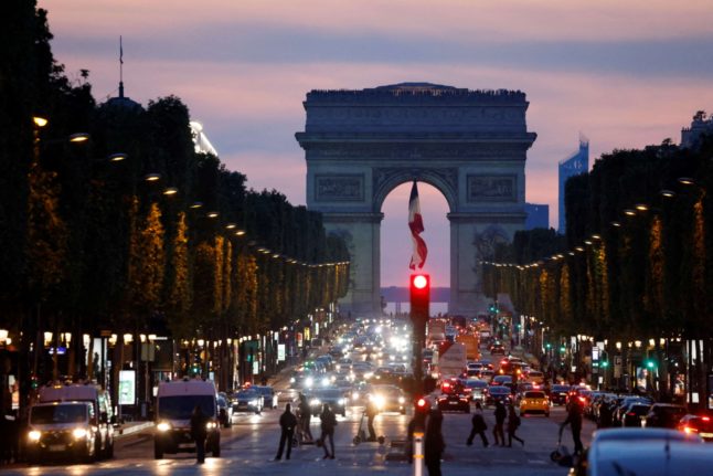 Paris's Champs-Elysees