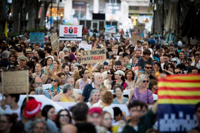 Mallorca calls new beach protest against mass tourism