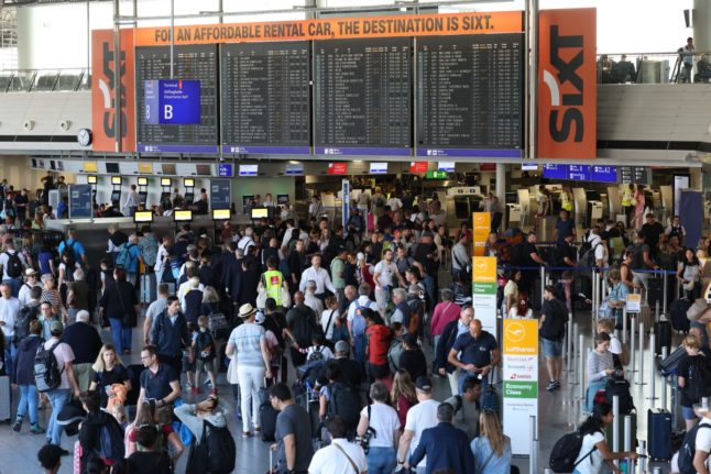 Climate activists demonstrate at several German airports