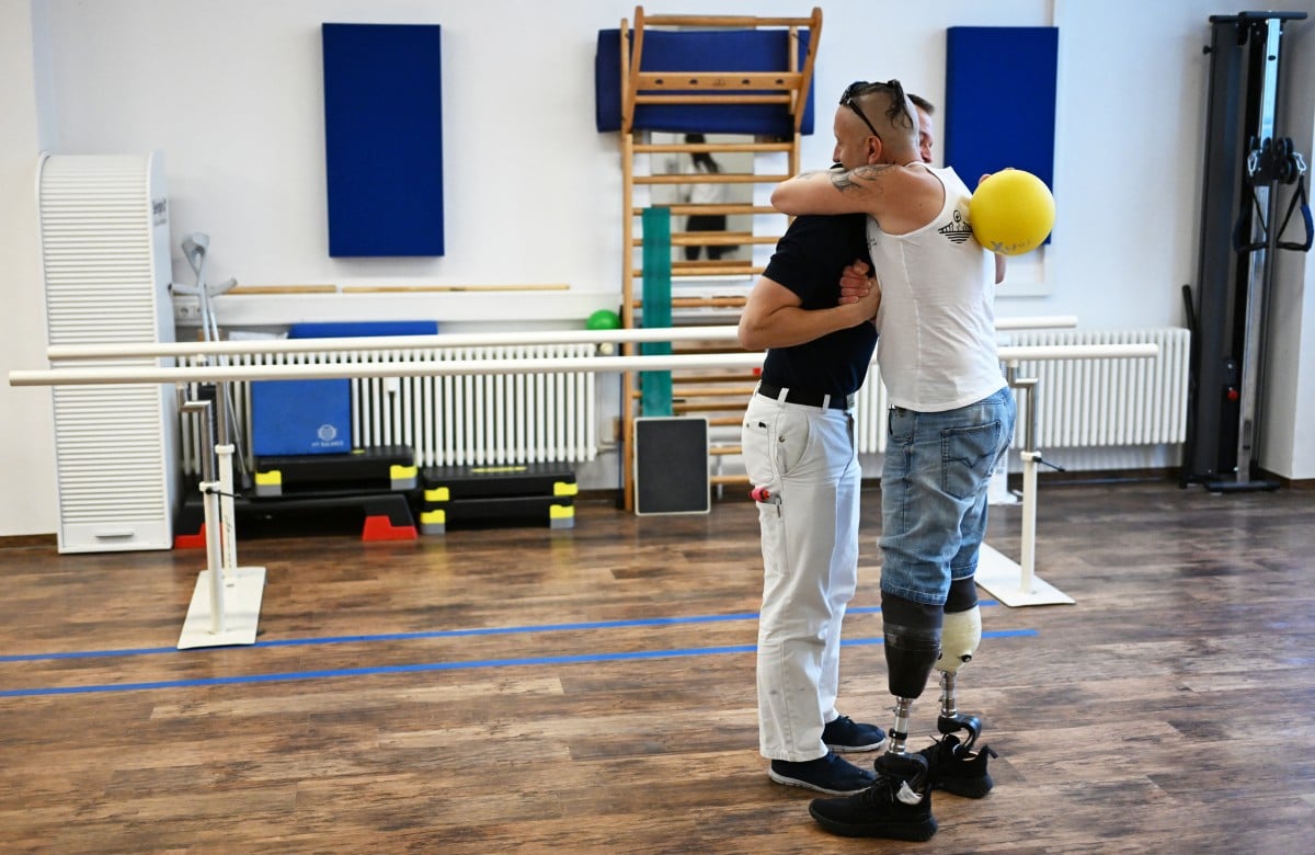 German engineering helps Ukrainian amputees walk again