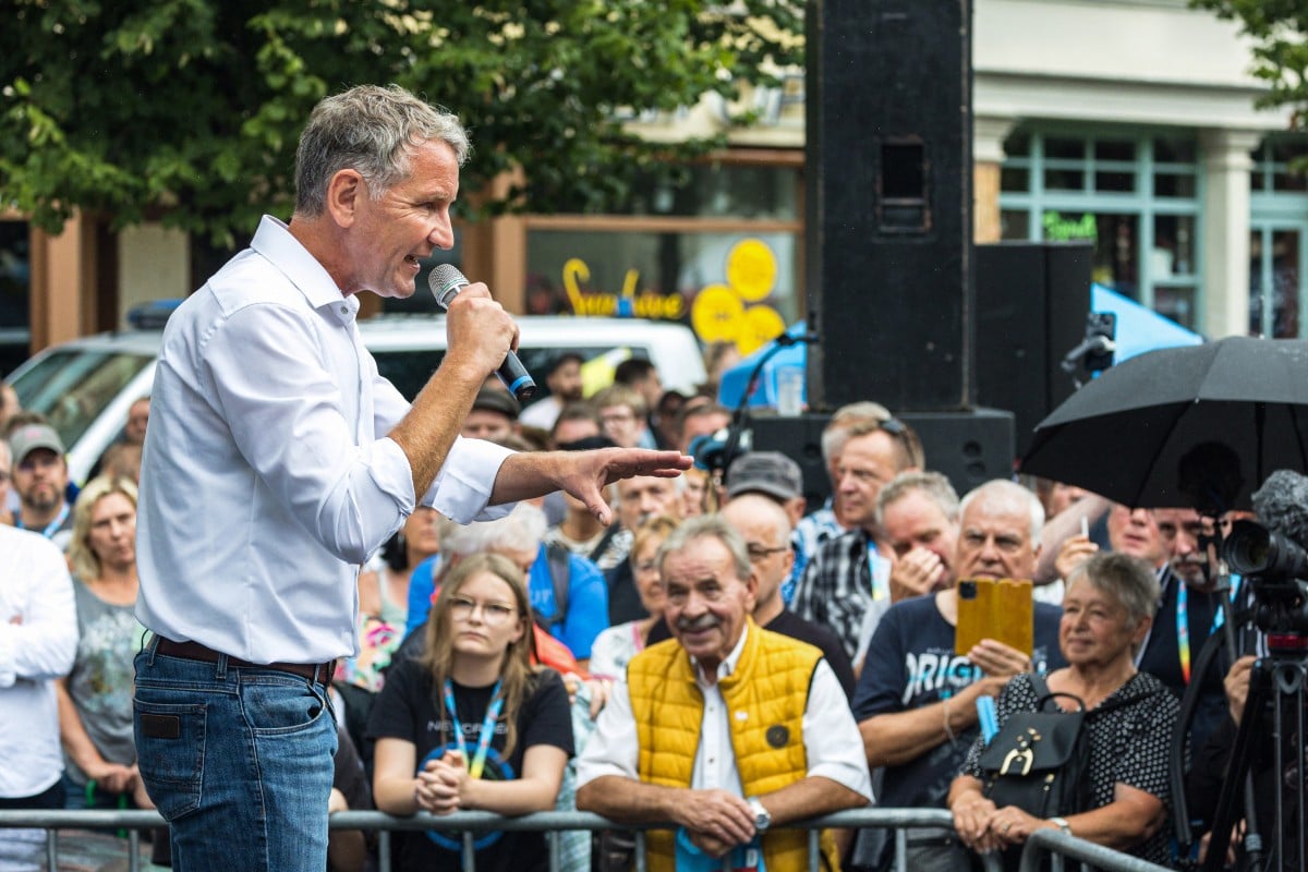 ‘Right vision for Germany’: Far-right firebrand Höcke draws crowds in eastern state