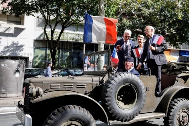 IN PICTURES: Paris commemorates 80th anniversary of liberation in WWII