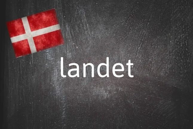 Danish word of the day: Landet