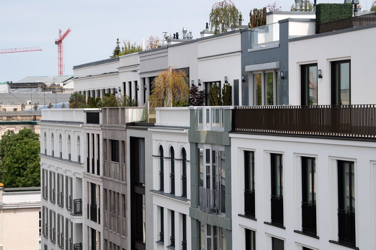 Luxury apartments in Berlin. 