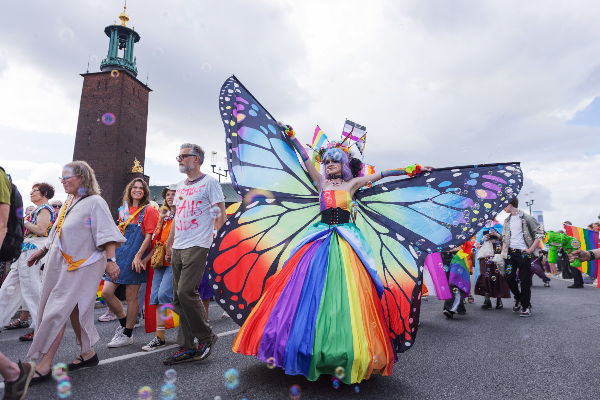 IN PICTURES: Half a million Stockholmers turn out for annual Pride Parade
