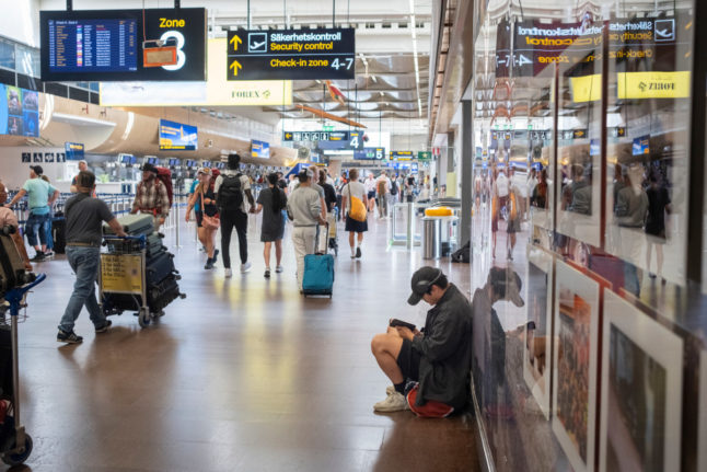 Arlanda departure hall