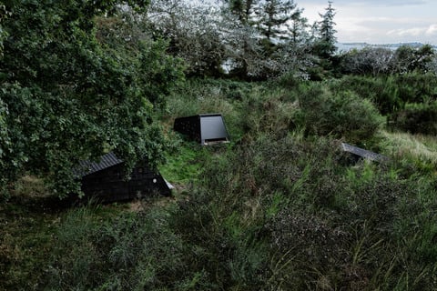 Camping shelter on Langeland, Denmark