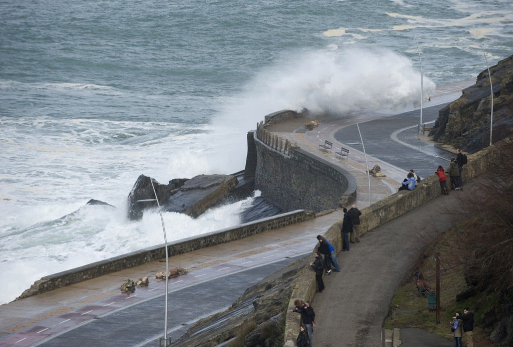 Spain issues severe weather warning as Storm Aitor hits northern regions