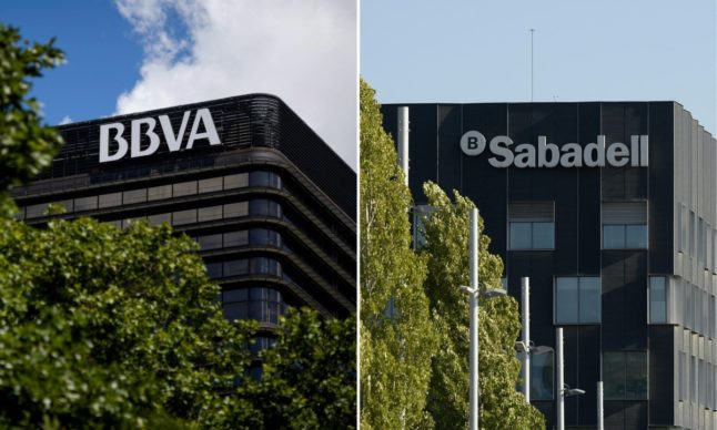 Spain's BBVA advances in Sabadell takeover as ECB stands aside