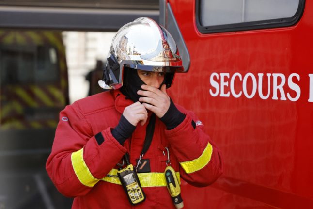 Fire ravages church in northern France