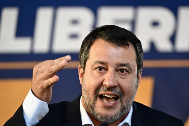 Italian prosecutors seek six-year sentence for deputy PM Salvini