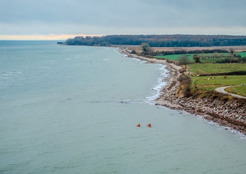 Langeland coastline