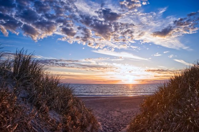 A Denmark beach