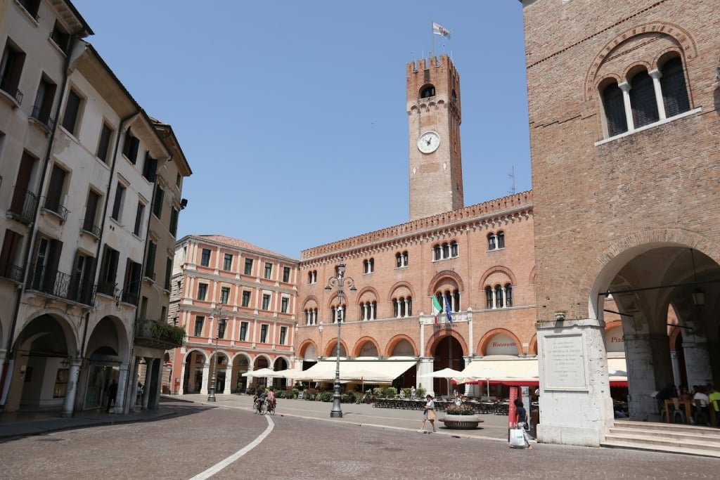 A view of Treviso's Palazzo dei Trecento