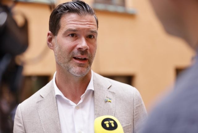 Who is Johan Forssell, Sweden's new migration minister?