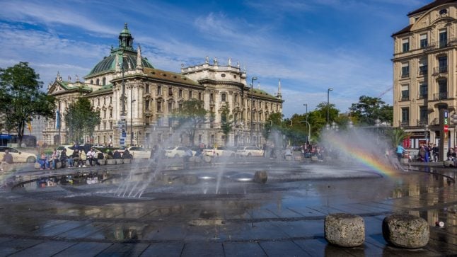 fountain in Munich