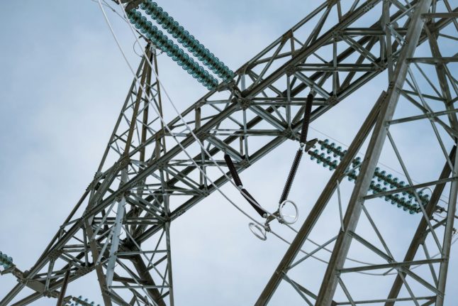 Pictured is a power pylon in Norway.