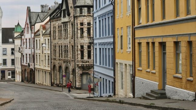 Pictured is Ålesund.