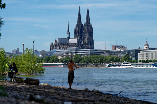 A view of Cologne