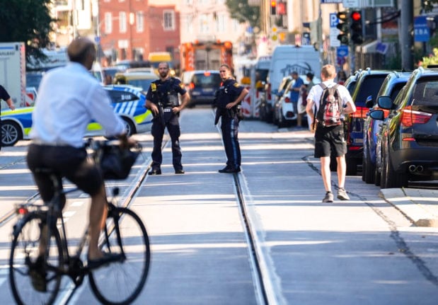 Police officers in Munich