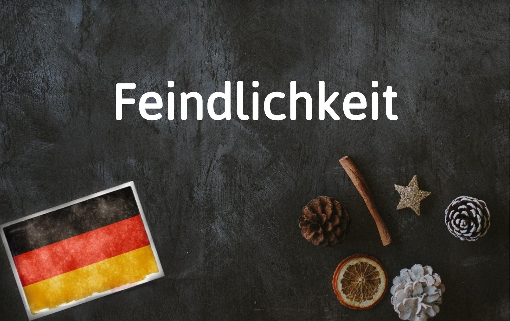 German word of the day: Feindlichkeit